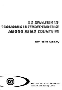 (RP45) An Analysis of Economic Interdependence Among Asian Countries by Ram Prasad Adhikary