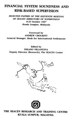 (RP38) Financial System Soundness and Risk-Based Supervision Edited by Delano Villanueva