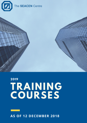 SEACEN Training Courses 2019