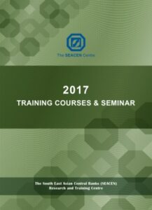 SEACEN Training Courses and Seminar 2017